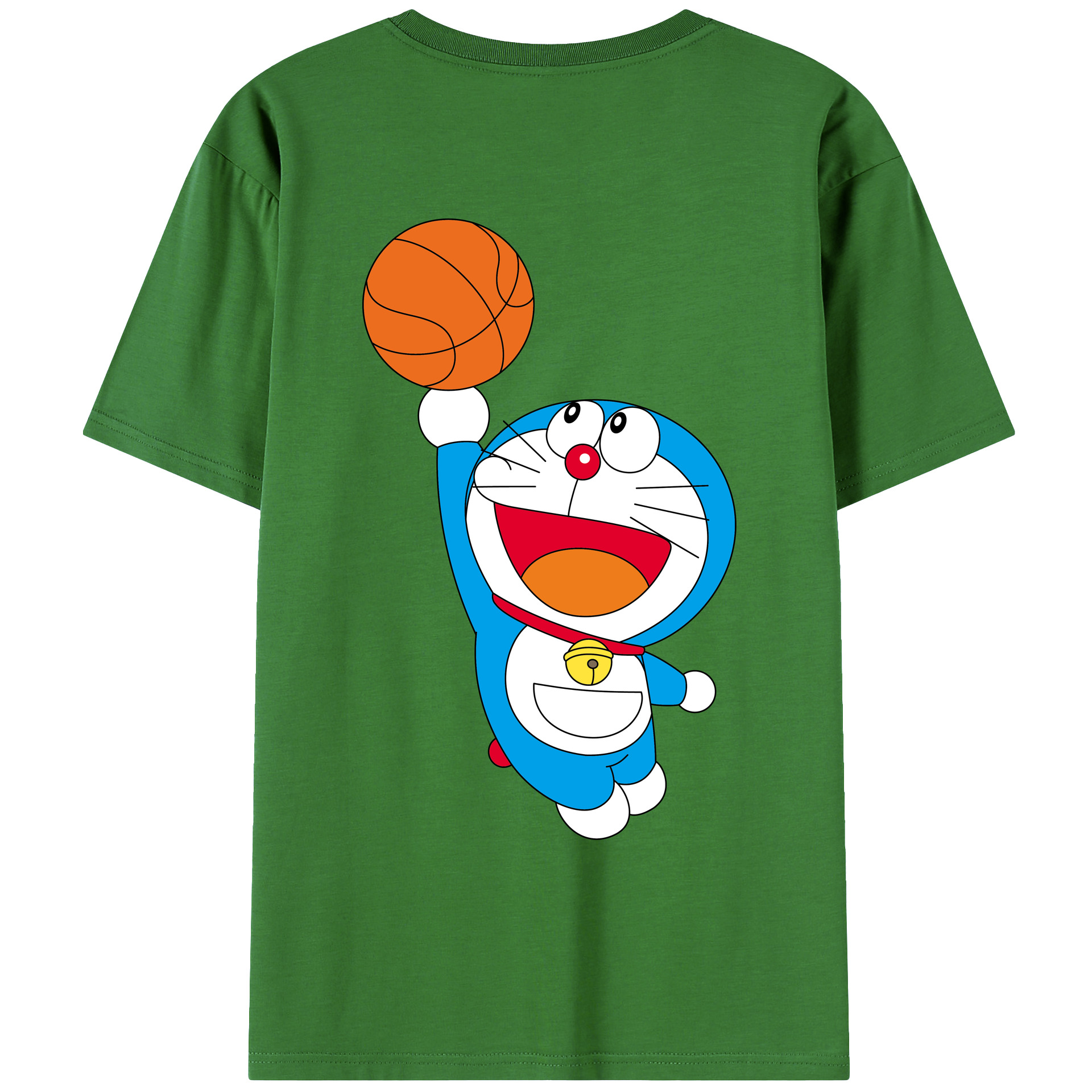 （画像用） ドラえもん Doraemon レディース半袖Tシャツ(バックプリント)
